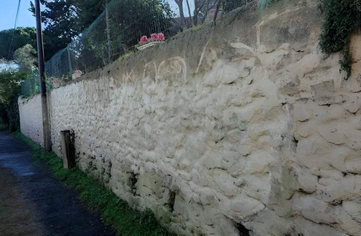 Mur côture après nettoyage Auvergne Rhône Alpes
